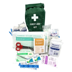 Vehicle First Aid Kit Basic In Soft Hang Bag
