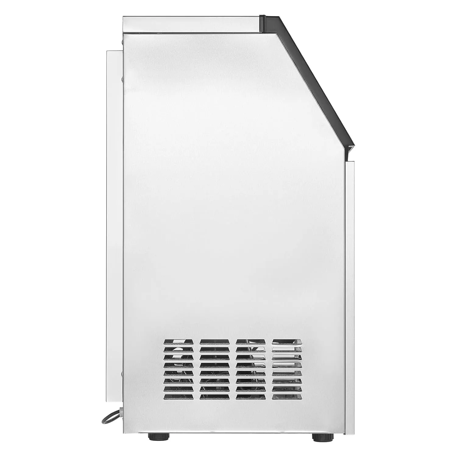 VEVOR 110lbs/24H Commercial Ice Maker, 36 Ice Cubes in 15 Minutes, Freestanding Ice Maker Machine with 28lbs Large Storage Capacity for Bar Office Restaurant, with LED Digital Display & Self-Cleaning