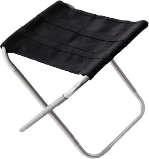 VICASKY Portable Lightweight Folding Camping Chair Durable Oxford Cloth Comfortable Design for Outdoor Activities and Picnics Easy to Carry Silver Color