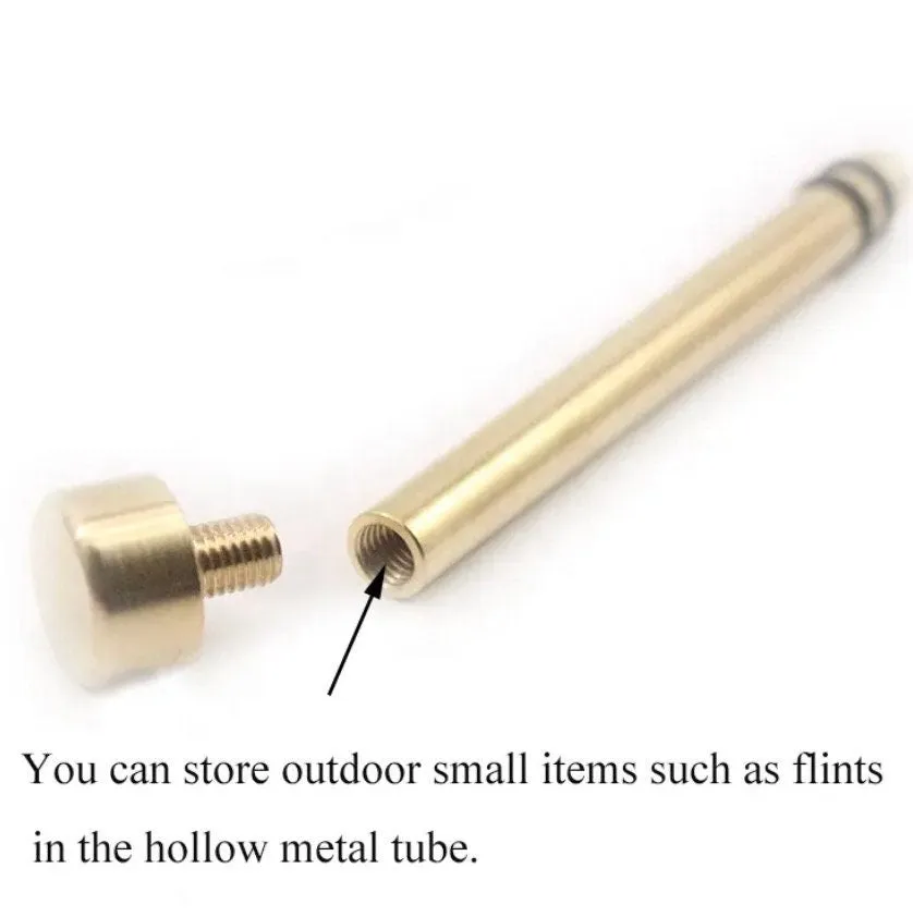 Virtual Fire Fire Outdoor Emergency Metal Quality-assured Starter Bushcraft Piston