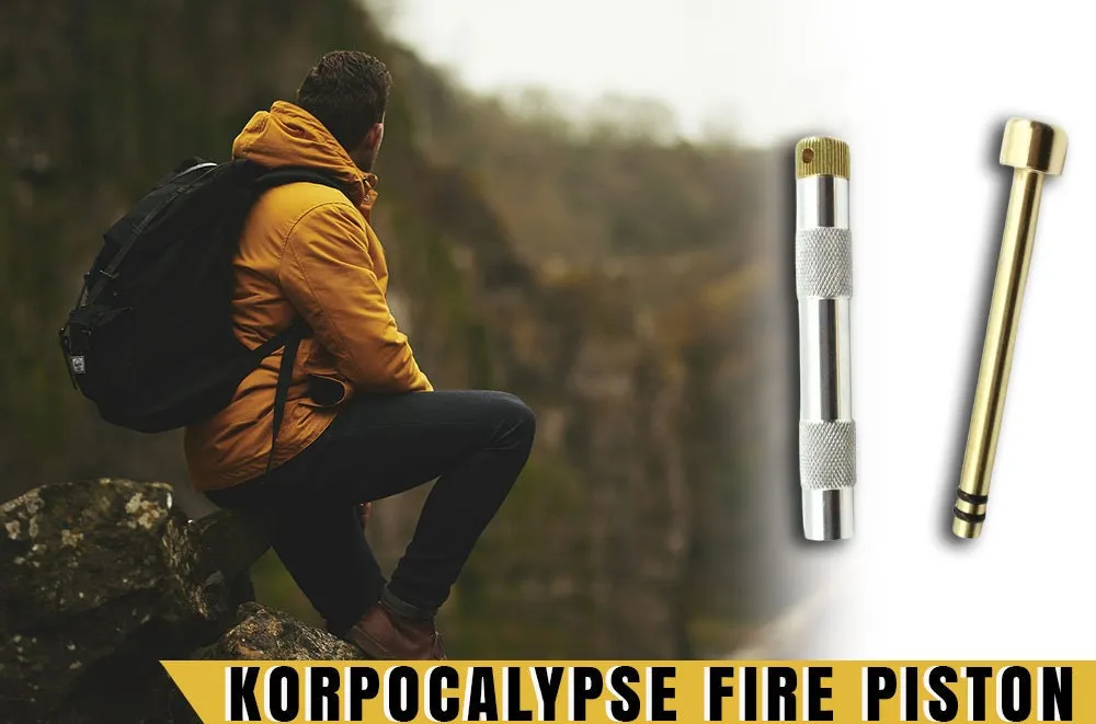 Virtual Fire Fire Outdoor Emergency Metal Quality-assured Starter Bushcraft Piston