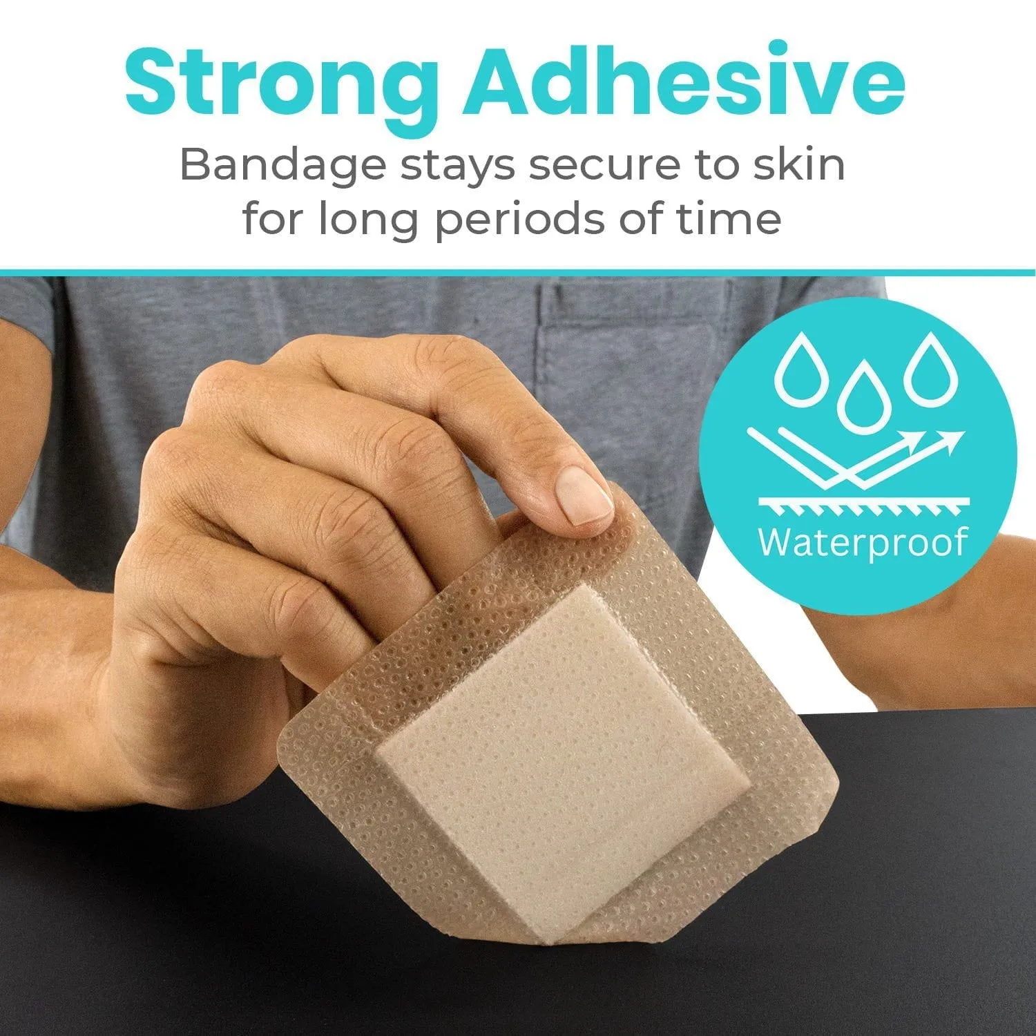 Vive Health Silicone Foam Dressing