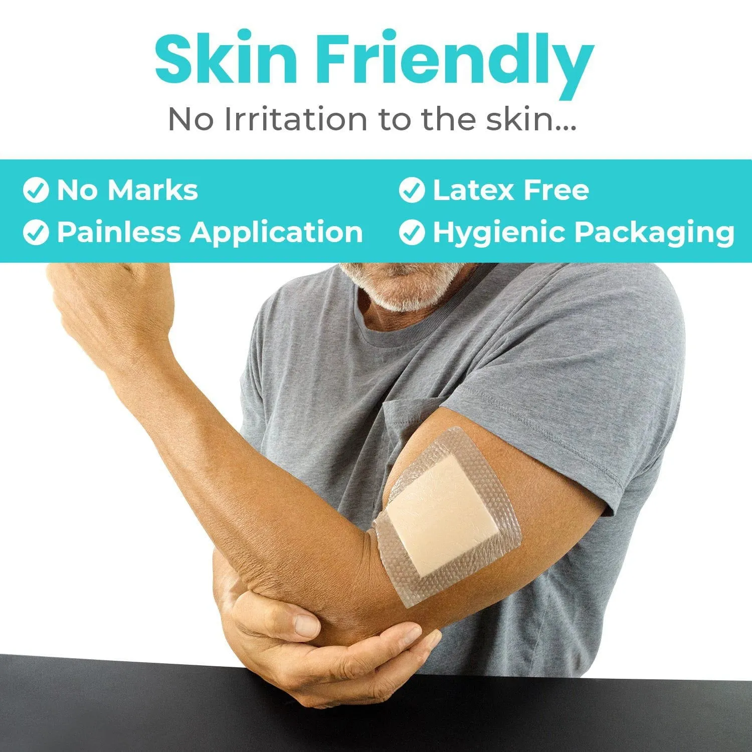 Vive Health Silicone Foam Dressing