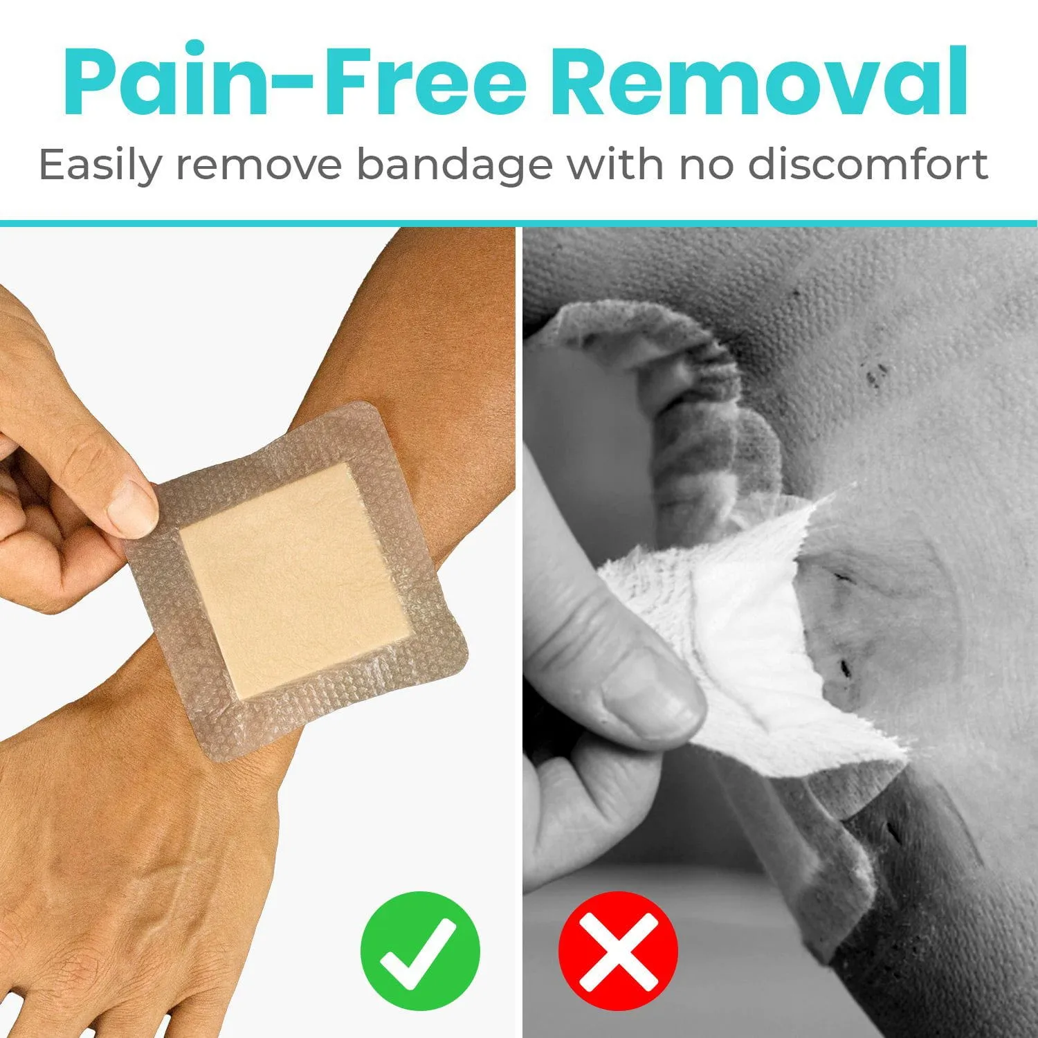 Vive Health Silicone Foam Dressing