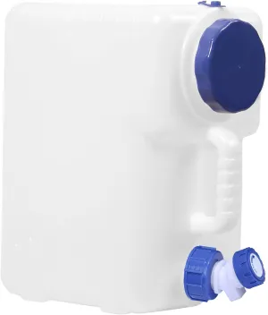 Water Container with Spigot, 4 Gallon Portable Water Storage for Camping (15L)