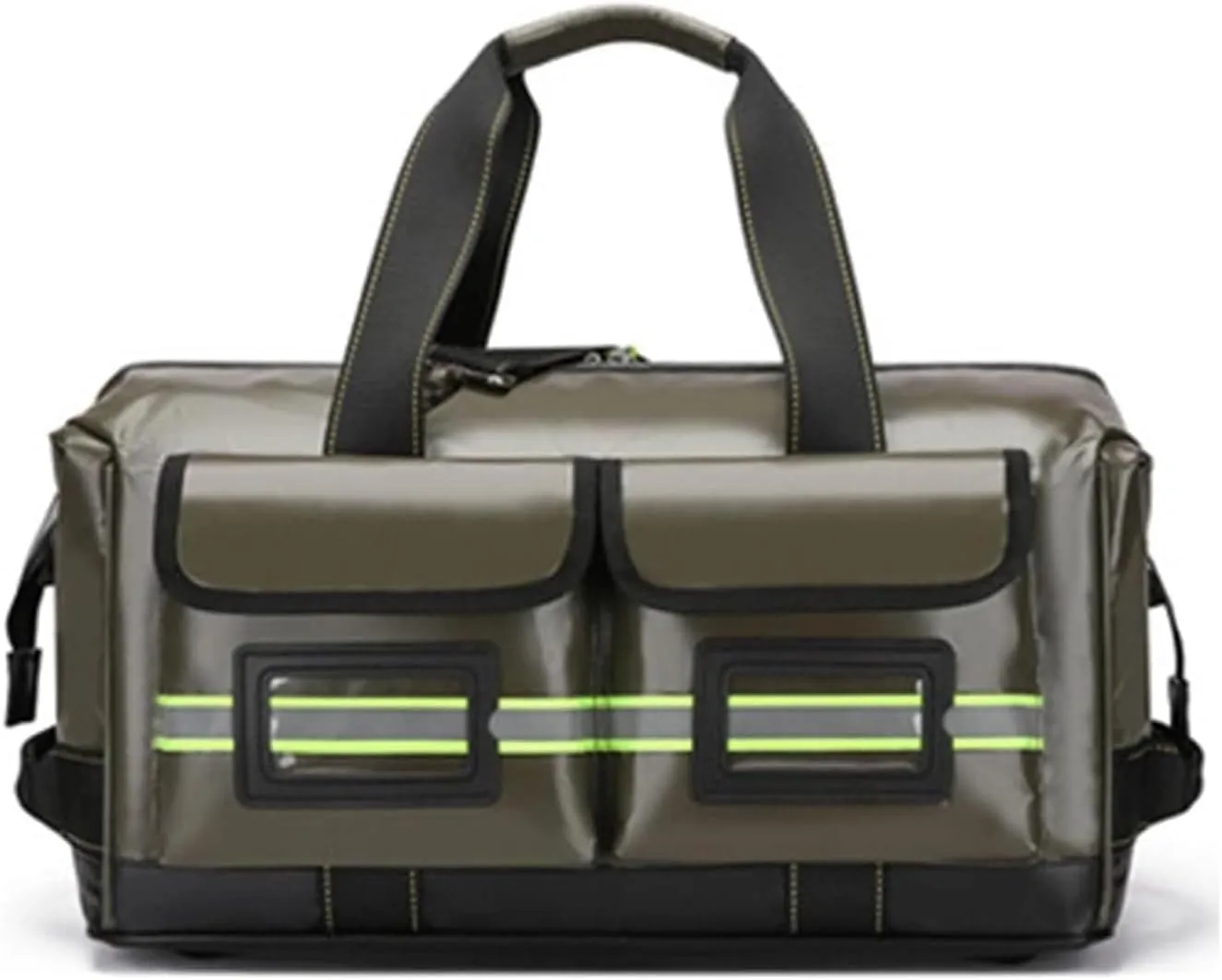 Waterproof Emergency Medical Survival Kit Professional First Responder Bag Medicine Storage Bag for Home Health Field TripsGreen31 * 18 * 19cm(Green,50 * 27 * 27cm)