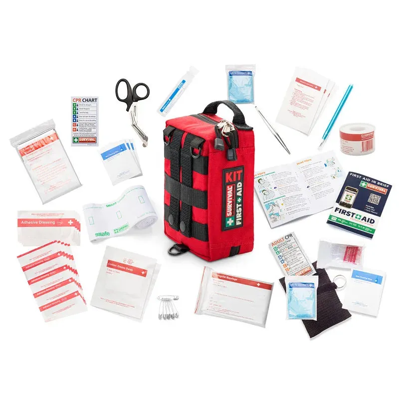 Waterproof First Aid Kit – Portable Emergency Medical Bag.