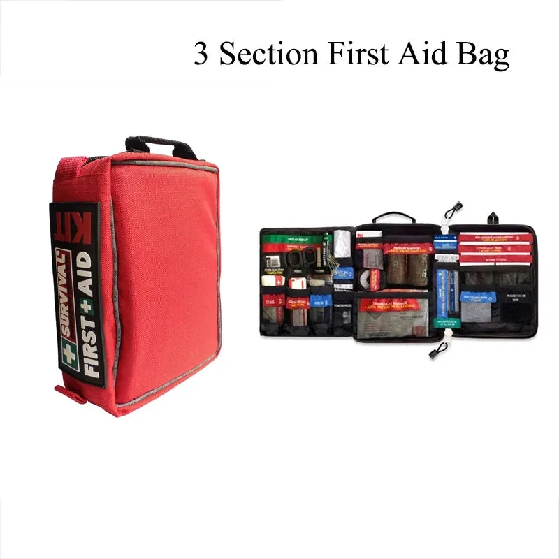 Waterproof First Aid Kit – Portable Emergency Medical Bag.