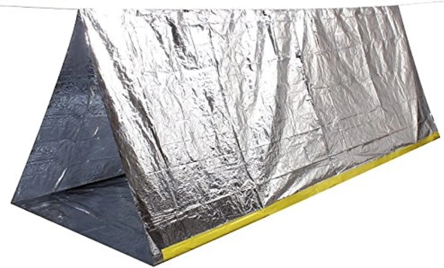 Wealers Emergency Shelter Thermal Tent Survival Cold Weather Thermal Mylar Materiel Lightweight Waterproof Great for Hiking, Camping, & Backpacking First Aid Kit