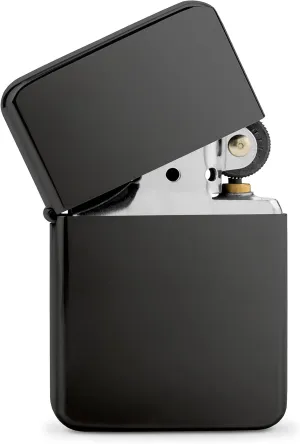 Weddingstar Metal Windproof Lighter Gunmetal Black - Non Customizable
