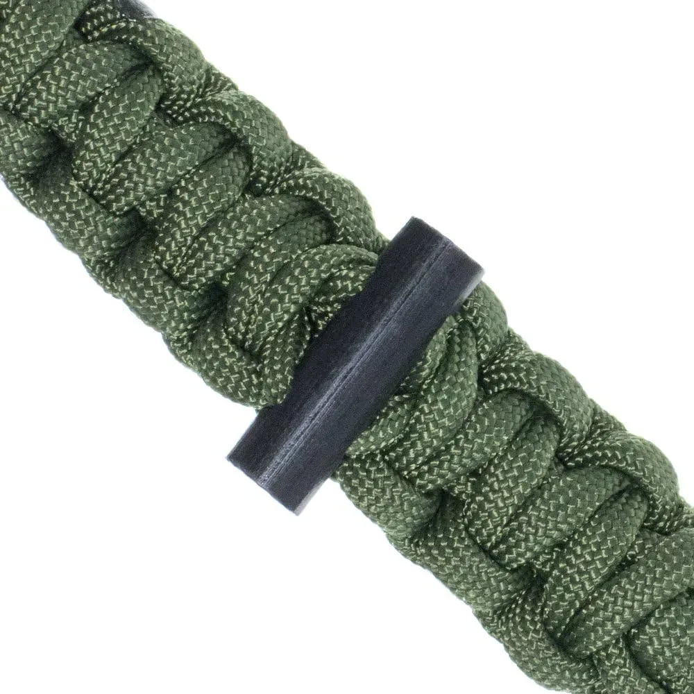 West Coast Paracord - Survival EDC Keychain - Survival Keychain with Carabiner and Fire Starter for Outdoors