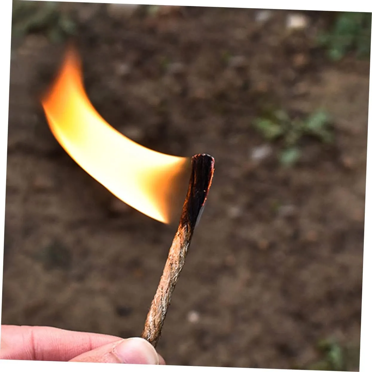 Wet Fire Camping Matches Campfires Fire Kit Survival Fire Pit Plug Camping Fire Sisal Rope Fire Starter