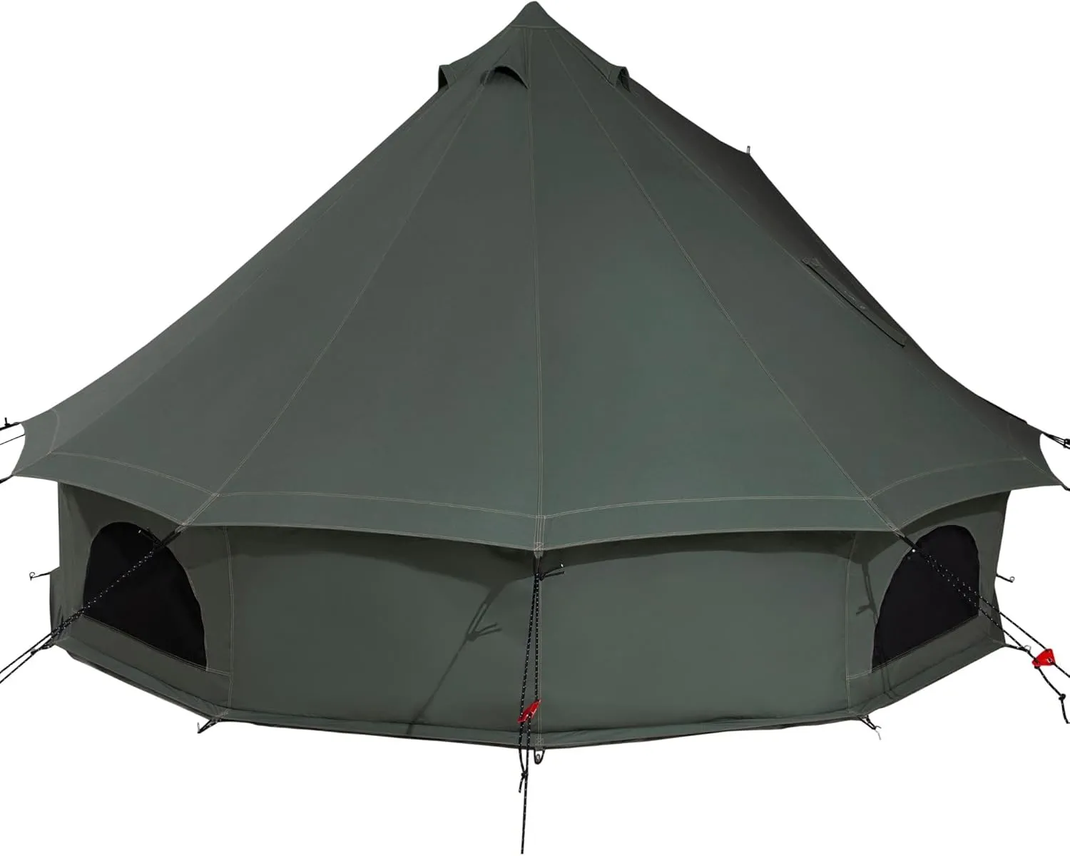 WHITEDUCK Regatta Canvas Bell Tent - w/StoveJack, Waterproof, 4 Season Luxury Camping and Glamping Yurt Tent Outdoor