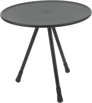 Wnvivi Folding Camping Round Table,Aluminum Alloy Liftable Beach Table for Picnic,Portable Camping Table for RV Equipment Supplies(Black)