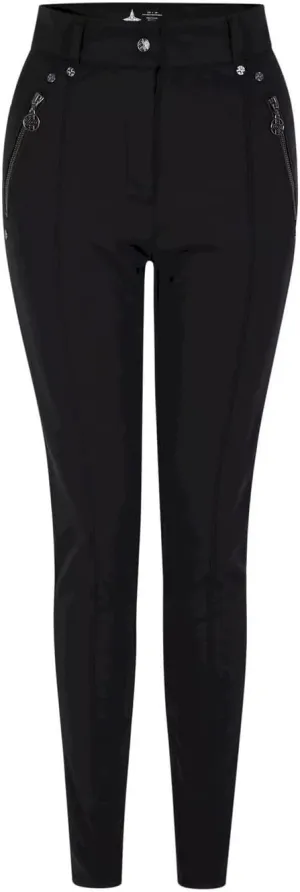 Womens/Ladies Julian Macdonald Regimented Ski Trousers (8 US) (Black)