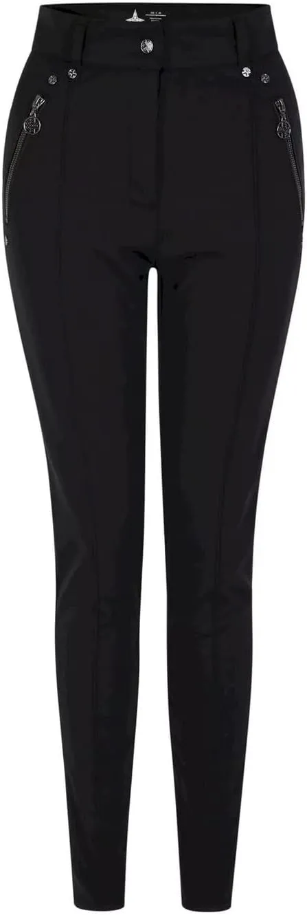 Womens/Ladies Julian Macdonald Regimented Ski Trousers (8 US) (Black)
