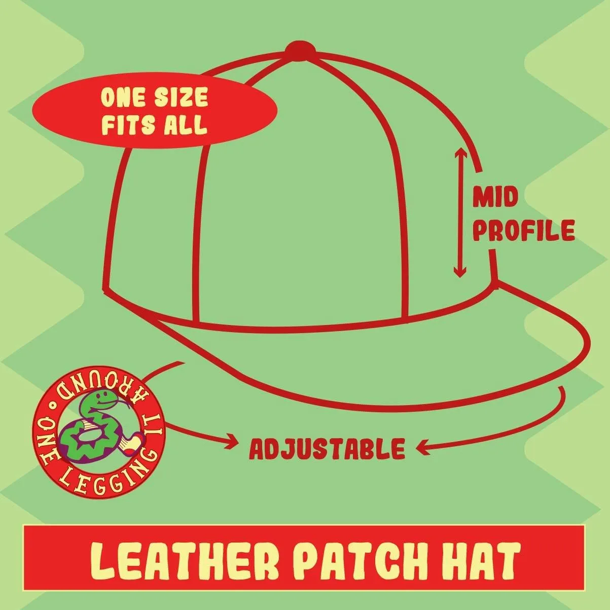 World's Okayest First-Aid Attendant - Leather Black Patch Engraved Trucker Hat