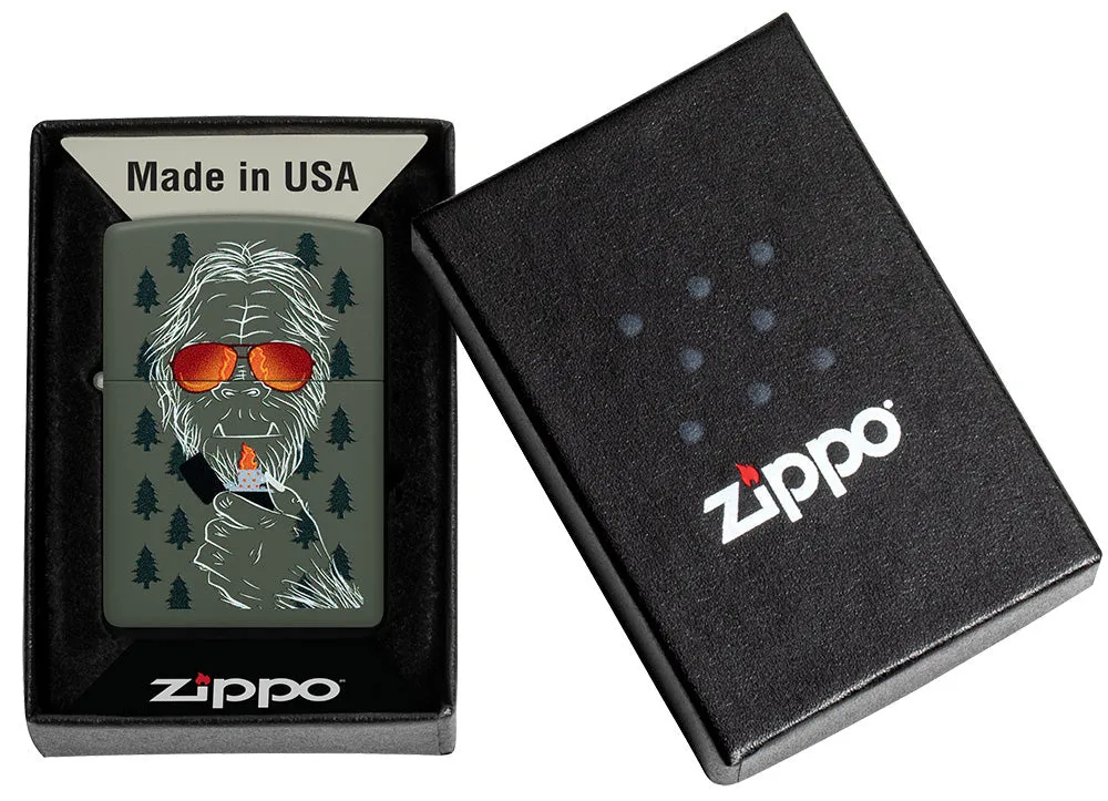 Wzór nawiązujący do Zippo Bigfoot