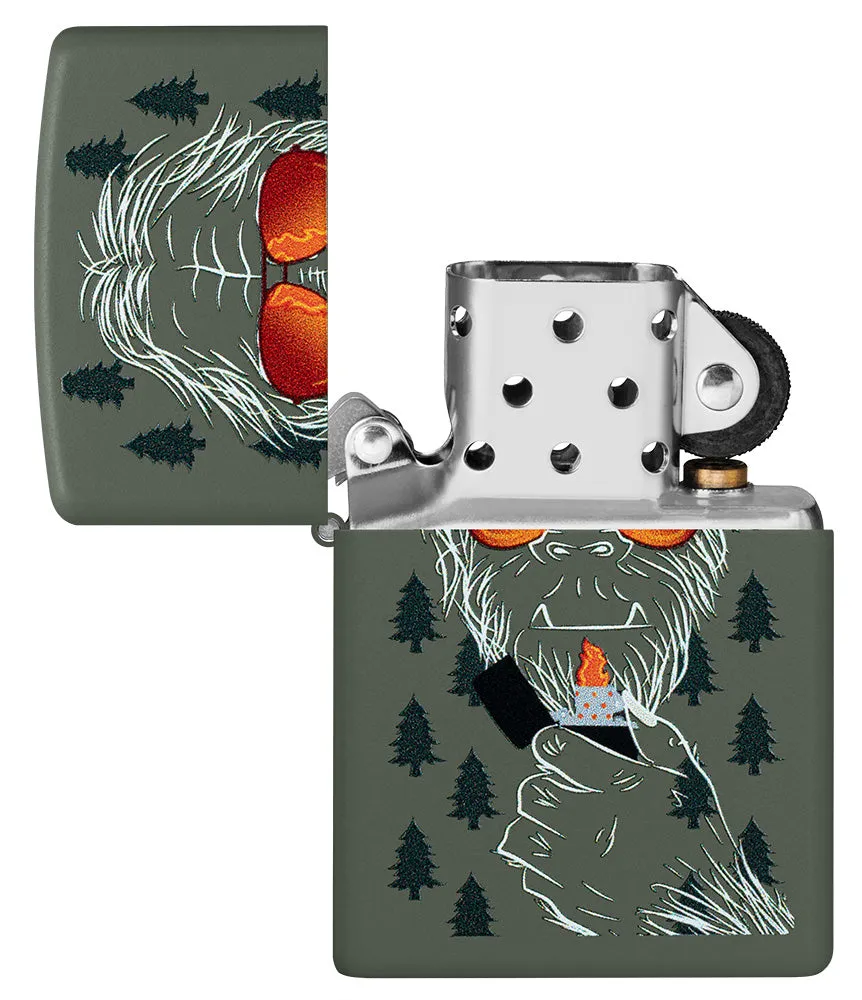 Wzór nawiązujący do Zippo Bigfoot