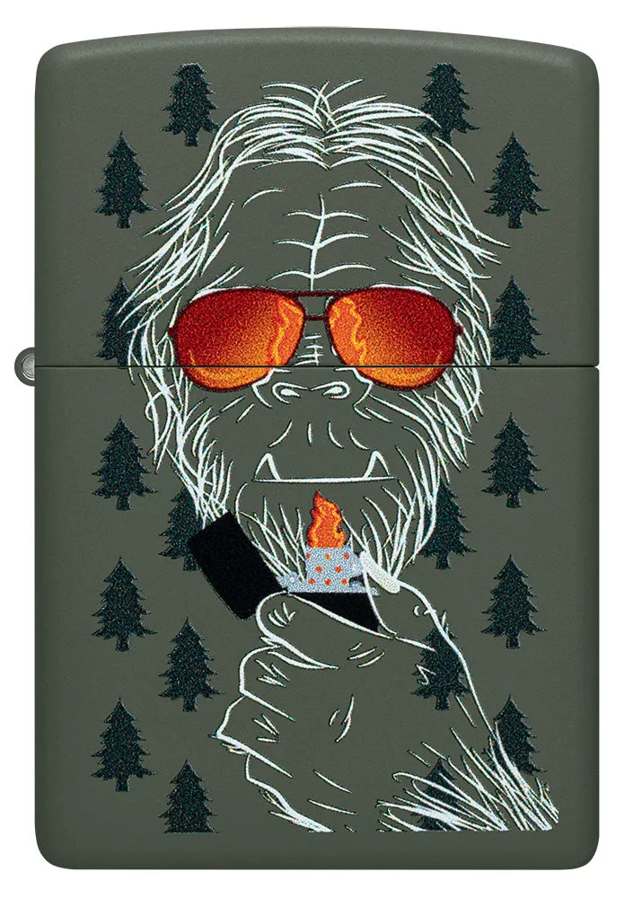 Wzór nawiązujący do Zippo Bigfoot