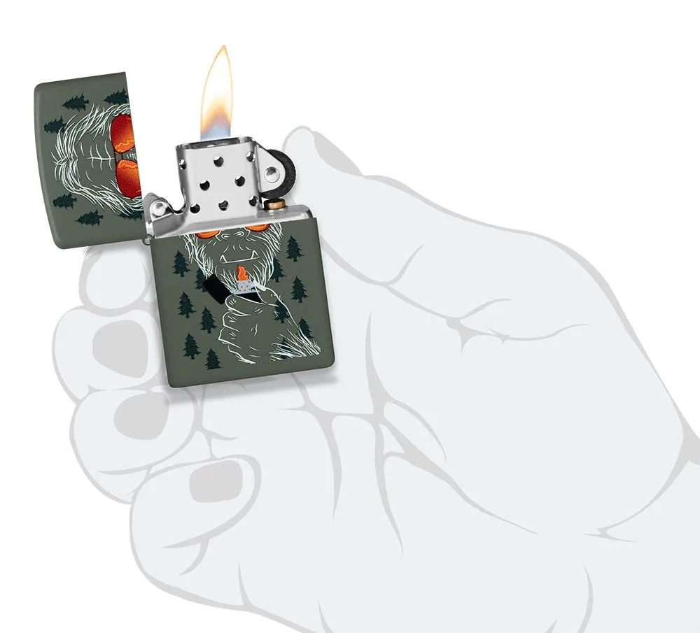 Wzór nawiązujący do Zippo Bigfoot