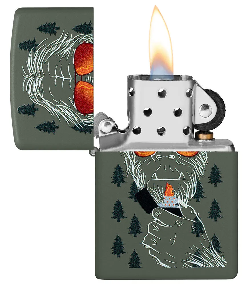 Wzór nawiązujący do Zippo Bigfoot
