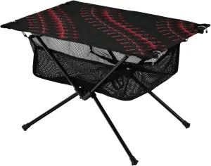 xigua Baseball Seam Folding Camping Table,Portable Camp Table with Carry Bag Beach Table Folding Table for Picnic, Camp,Party,Travel181