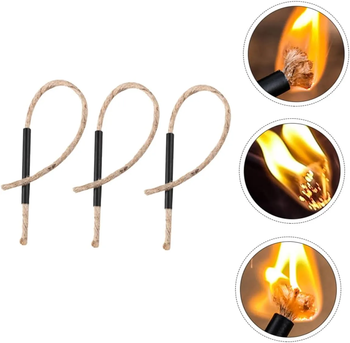 Yardwe Fun Camping Stuff Lantern Camping Utensils Glow Cool Camping Gear Emergency Fire Starter Outdoor