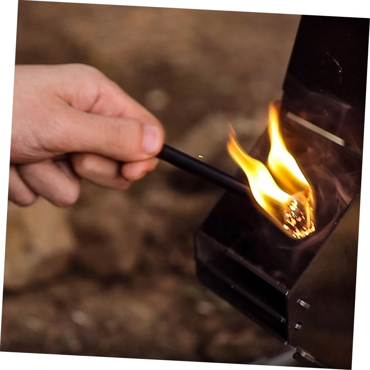 Yardwe Fun Camping Stuff Lantern Camping Utensils Glow Cool Camping Gear Emergency Fire Starter Outdoor