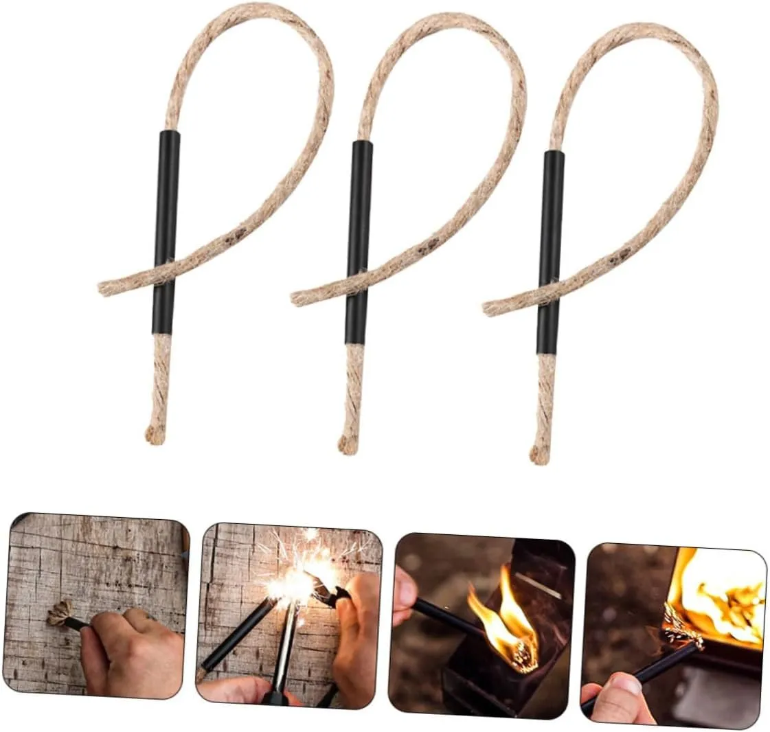 Yardwe Fun Camping Stuff Lantern Camping Utensils Glow Cool Camping Gear Emergency Fire Starter Outdoor
