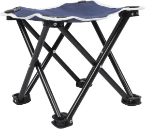Yardwe Portable Folding Camping Chair Comfortable Outdoor Stool with Supportive Seat and Backrest Stable Structure for Fishing Backpacking and Hunting Easy to Store and Carry for Adults