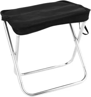 Yardwe Portable Folding Stool Lightweight Camping Chair with Sturdy Bracket for Outdoor Activities Fishing Travel Picnics and Sports Events Compact and Easy to Carry