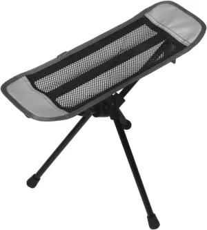 YARNOW Ergonomic Portable Camping Stool Lightweight Picnic Foot Rest Compact Folding Chair Sturdy Outdoor Footrest for Hammock Easy Fold Design