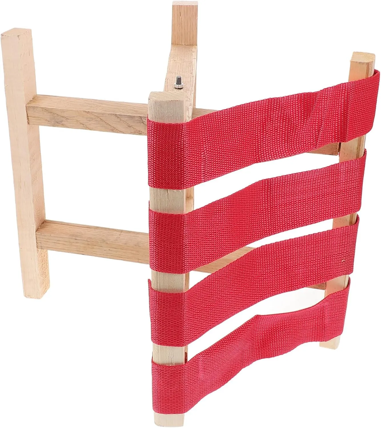 YARNOW Outdoor Folding Chair Compact Camping Stool Wooden Folding Bench Portable Angler Collapsible Stool Sturdy for Fishing