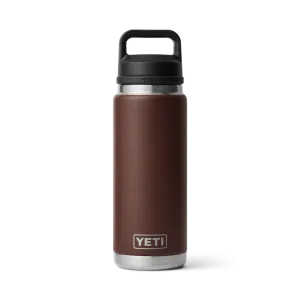 Yeti Rambler 26 oz Bottle Chug-Wetlands Brown