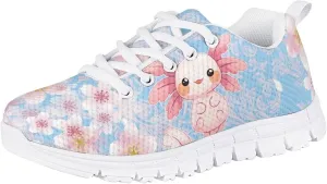 Yzaoxia Little/Big Kids Tennis Shoes for Girls Breathable Mesh Sneakers Lightweight Running Shoes Size 11-3
