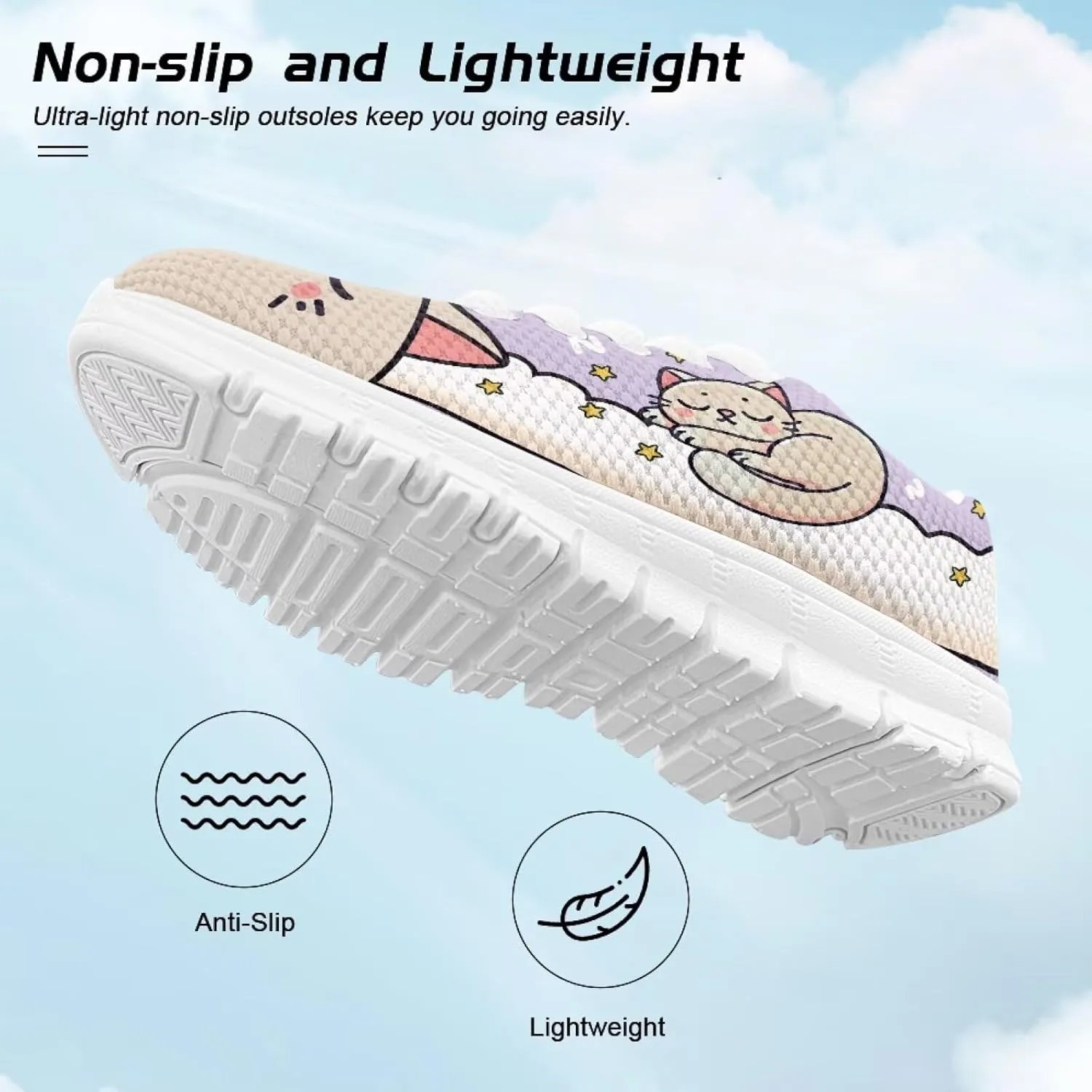 Yzaoxia Little/Big Kids Tennis Shoes for Girls Breathable Mesh Sneakers Lightweight Running Shoes Size 11-3