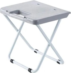 ZABEES Foot Rest Stool Outdoor Camping Folding Chair Stool Portable Plastic Small Low Stool Folding Stool Foot Stool for Picnic Living Room Padded Seat