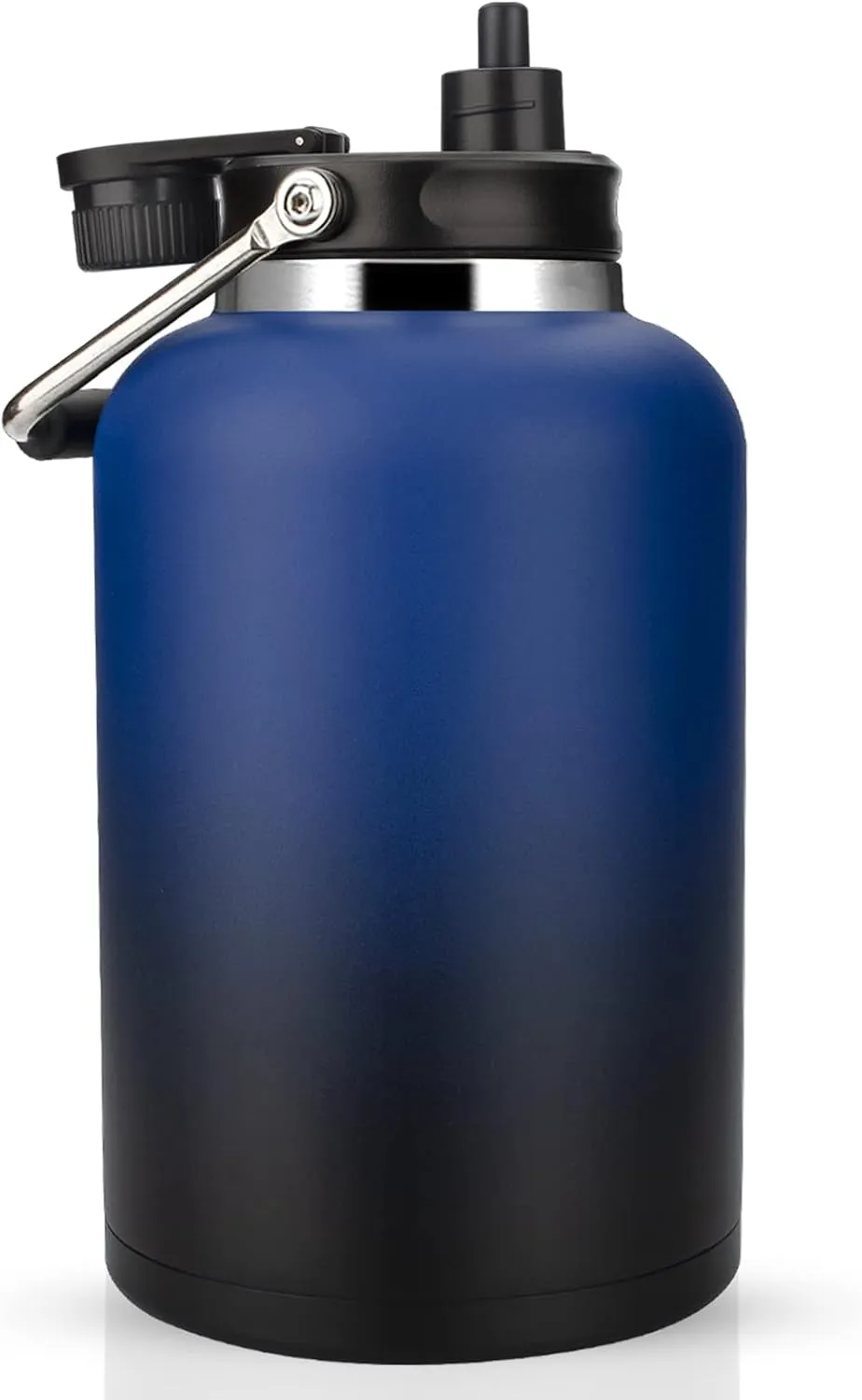 Zenbo 128 oz Jug with Straw Keeps Cold up to 36 Hrs,One Gallon Large Double Wall Vacuum Insulated Water Bottle,Sweat-Proof Leak-Proof