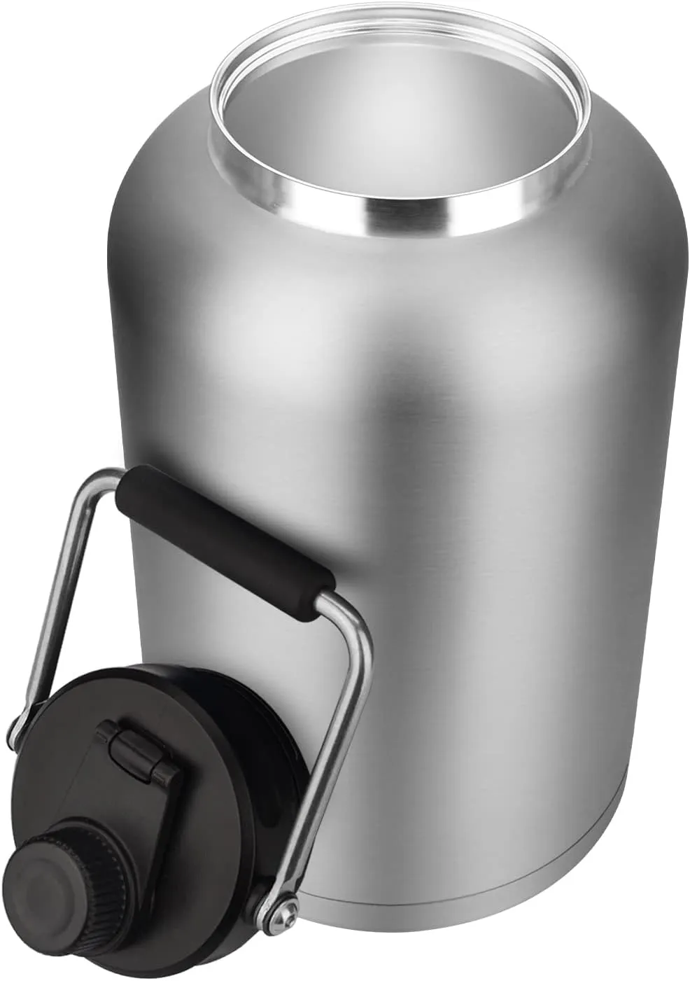 Zenbo 128 oz Jug with Straw Keeps Cold up to 36 Hrs,One Gallon Large Double Wall Vacuum Insulated Water Bottle,Sweat-Proof Leak-Proof