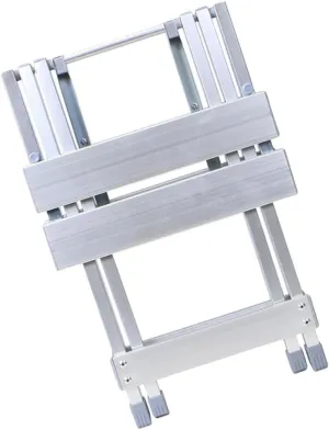 Zerodeko Foldable Camping Chair Portable Aluminum Stool Compact Outdoor Stool for Kitchen Garden