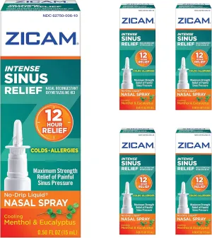 Zicam Intense Sinus Nasal Size .5z Zicam Intense Sinus Relief Nasal Gel .05z