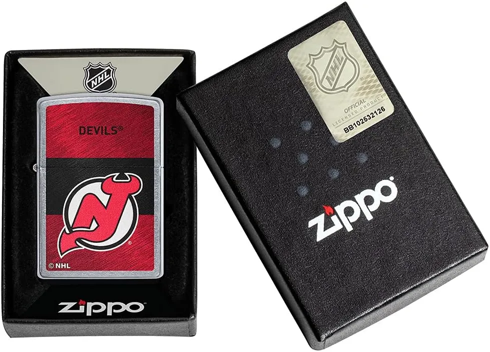 Zippo 2021 NHL Chrome Pocket Lighter