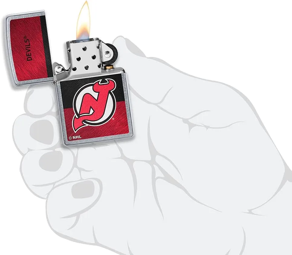 Zippo 2021 NHL Chrome Pocket Lighter