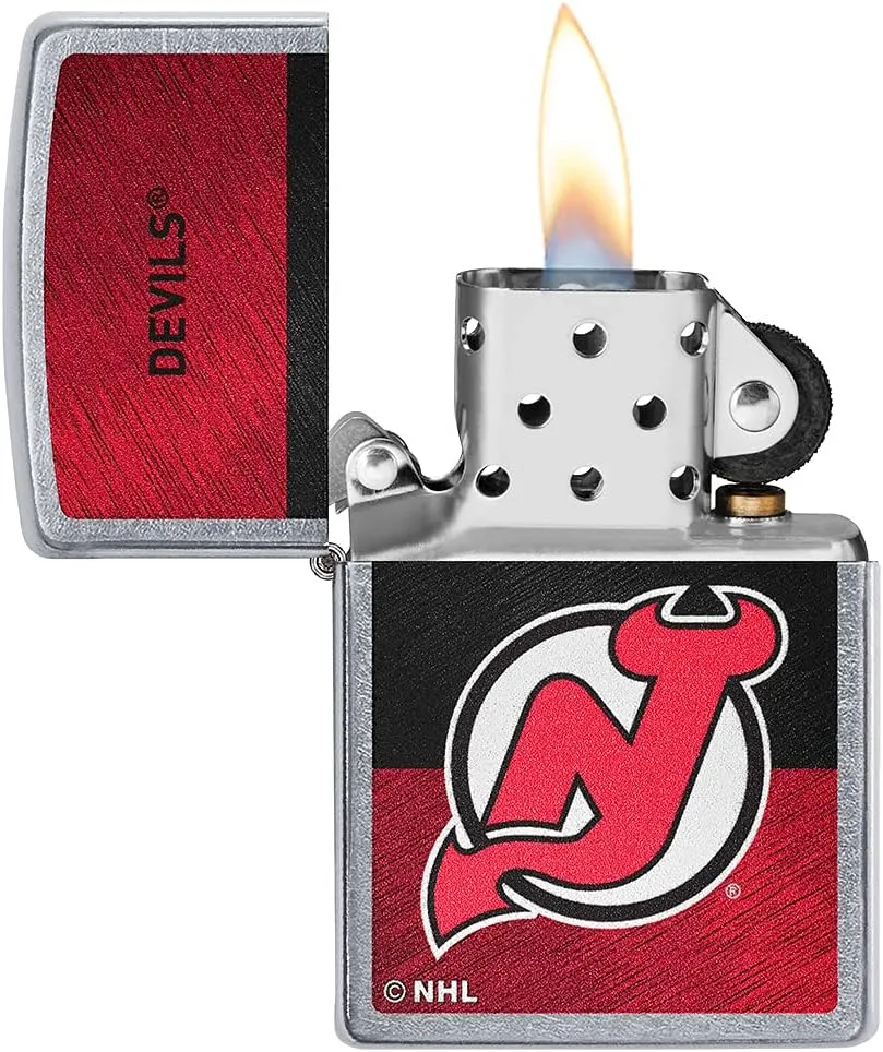 Zippo 2021 NHL Chrome Pocket Lighter