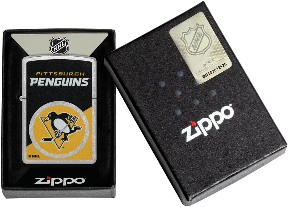 Zippo 2024 NHL Chrome Pocket Lighters