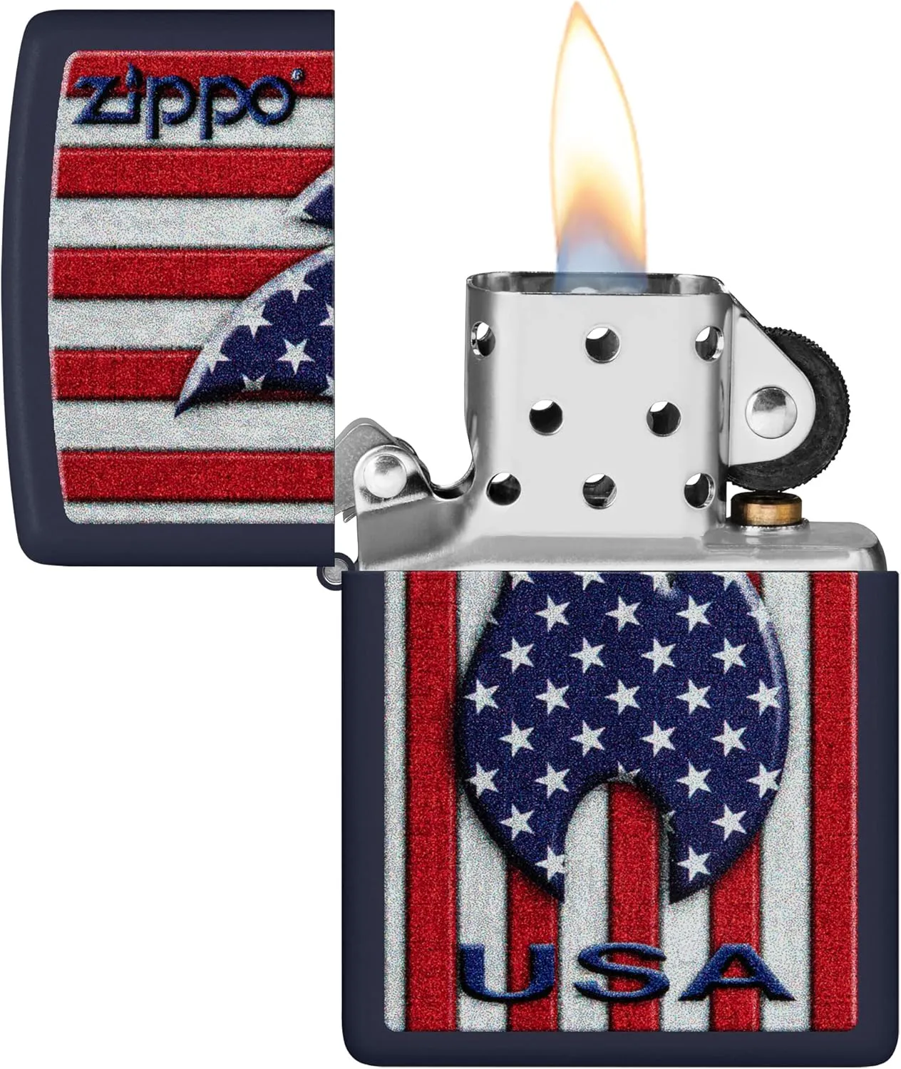 Zippo American Flag Lighters