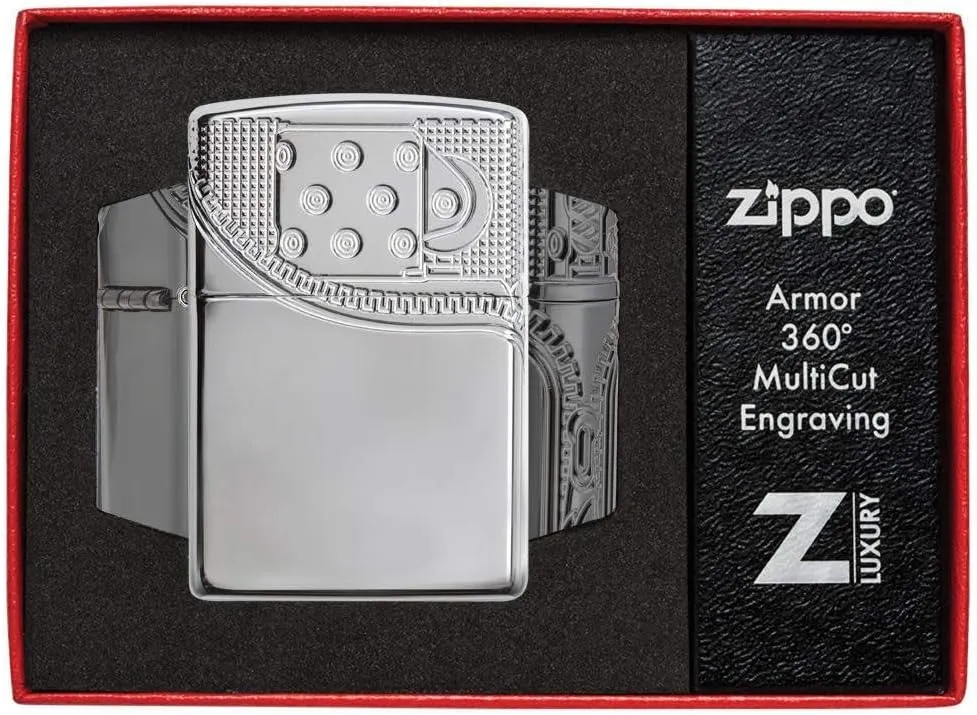 Zippo Armor Deep Carve Lighters
