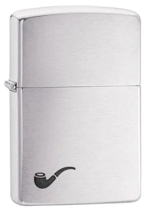 Zippo - Brushed Chrome Pipe Lighter