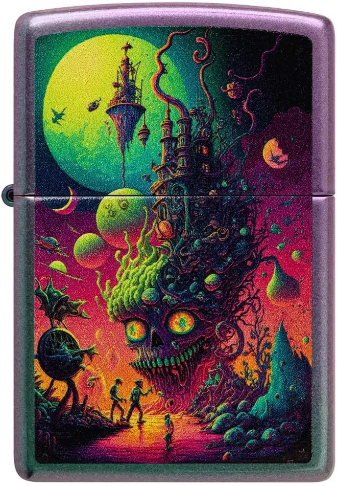 Zippo Distant Lands Design Iridescent Pocket Lighter